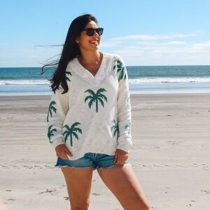 Beachly - The Palm Breeze Sweater Size M Brand New
